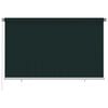 vidaXL Jaluzea tip rulou de exterior, 245 (l) x 140 (&icirc;) cm, verde &icirc;nchis, HDPE