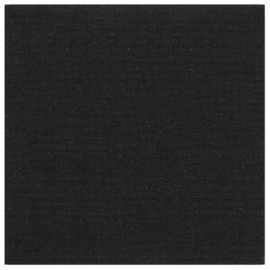 vidaXL Tăblie de Pat pentru Perete 12 buc. 30 x 30 cm Negru țesătură