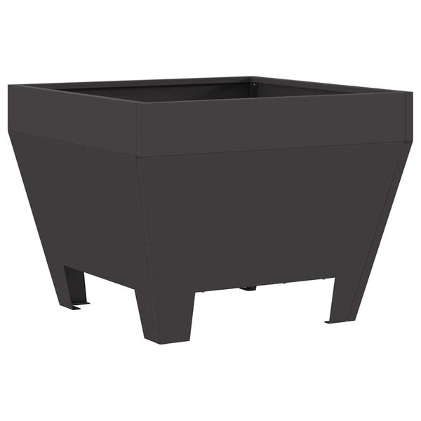 vidaXL Cuptor de foc Negru 50 x 50 x 38 cm Oțel