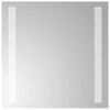 vidaXL Oglindă cu LED de baie, 30x30 cm