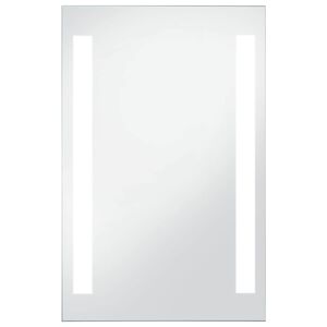 vidaXL Oglindă cu LED de perete de baie, 60 x 100 cm