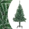 vidaXL Brad de Crăciun artificial cu zăpadă, verde, 120 cm
