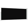 vidaXL Copertină laterală retractabilă, negru, 120x300 cm