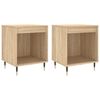 vidaXL Noptiere, 2 buc., stejar sonoma, 40x35x50 cm, lemn compozit