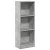 vidaXL Bibliotecă, gri beton, 40x24x109 cm, lemn prelucrat
