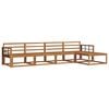 vidaXL Set de canapele de exterior 5 buc. natural Lemn Solid de Acacia