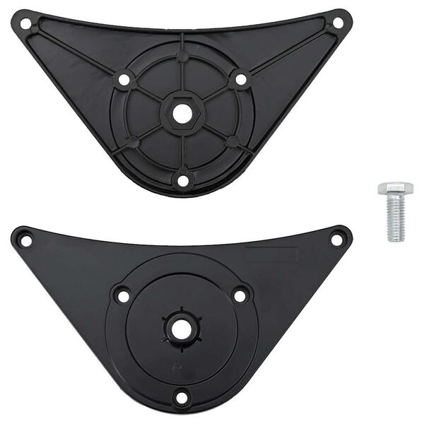 Picioare de masă reglabile &icirc;n &icirc;nălțime, 870 mm, negru, 4 buc.