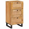 vidaXL Bufet cu sertar Maro 40 x 33 x 75 cm Lemn de mango solid