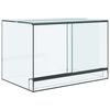 vidaXL Terariu cu depozitare Transparent 60 x 40 x 40 cm Sticlă