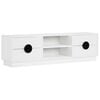 vidaXL Cabinet TV VENRAY 137,5 x 33 x 40 cm Alb