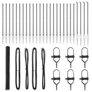 vidaXL St&acirc;lp de gard. Gri