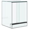 vidaXL Terariu cu depozitare Transparent 30 x 30 x 40 cm Sticlă