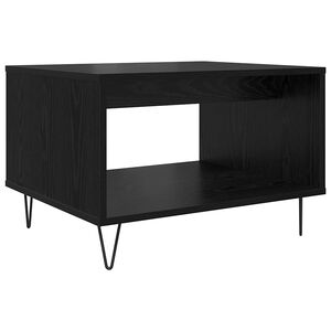 vidaXL Masă de cafea Stejar negru 60 x 50 x 40 cm Lemn prelucrat