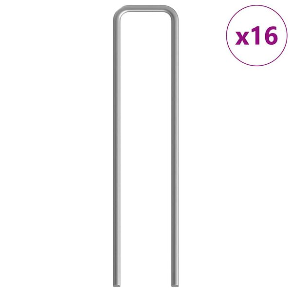 vidaXL Custodie pentru iepuri Argintiu 400 x 78 x 78 cm