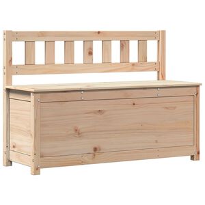 vidaXL Bancă, 110x41x76,5 cm, lemn masiv de pin
