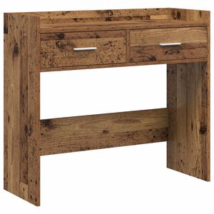 vidaXL Masă de consolă Lemn vechi 90 x 35 x 80 cm Lemn prelucrat