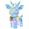 vidaXL Ren cu LED prismatic și irizant, cu clopoțel Multicolour