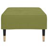 vidaXL Taburet, verde deschis, 78x56x32 cm, catifea