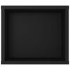 vidaXL Dulap TV suspendat, negru, 100x30x26,5 cm, PAL