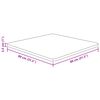 vidaXL Blat de masă pătrat,80x80x2,5 cm, lemn masiv stejar netratat