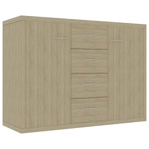 vidaXL Dulap, stejar Sonoma, 88 x 30 x 65 cm, lemn prelucrat