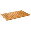 vidaXL Covoraș de baie Maro 80 x 50 cm Lemn Solid de Acacia