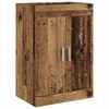 vidaXL Dulap sub chiuvetă pentru baie Lemn vechi 56 x 37,5 x 81 cm