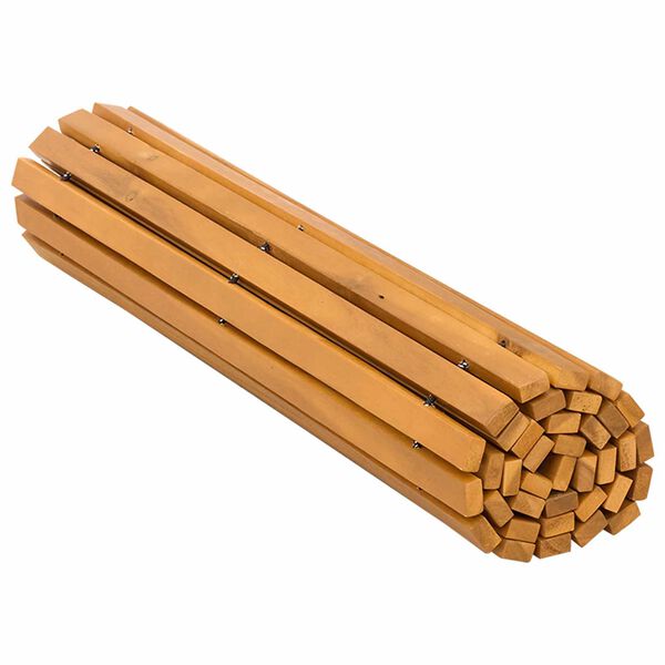 vidaXL Covoraș de baie Simplu Maro 100 x 60 cm lemn