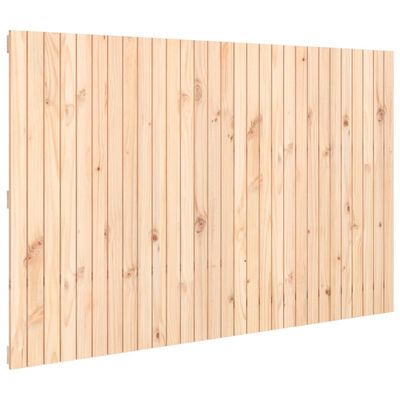vidaXL Tăblie de pat pentru perete, 185x3x110 cm, lemn masiv de pin