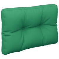 vidaXL Pernă de paleți, verde, 50x40x12 cm, material textil