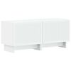 vidaXL Cabinet TV Alb Lemn prelucrat