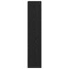 vidaXL Dulap pentru cărți Stejar Negru 69,5 x 29 x 137,5 cm