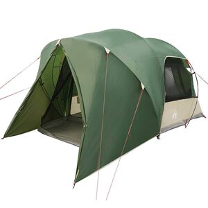 vidaXL Cort Dome 6-Persoane cu acoperiș Verde 500 x 314 x 206 cm