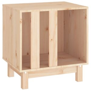 vidaXL Casă pentru c&acirc;ini, 50x40x52 cm, lemn masiv de pin