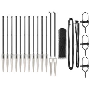 vidaXL St&acirc;lp de gard. Gri