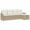 vidaXL Set de canapele pentru grădină 5 buc. Rattan poli