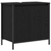 vidaXL Dulap pentru lavoar baie negru 60x34,5x60 cm