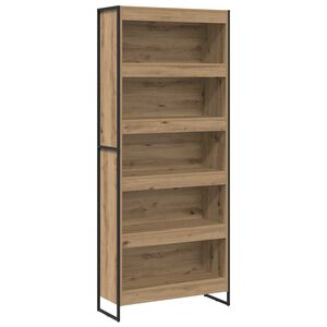 vidaXL Dulap pentru cărți 80 x 30 x 189,5 cm Lemn prelucrat