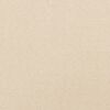 vidaXL Pat box spring cu saltea, crem, 120x200 cm, textil