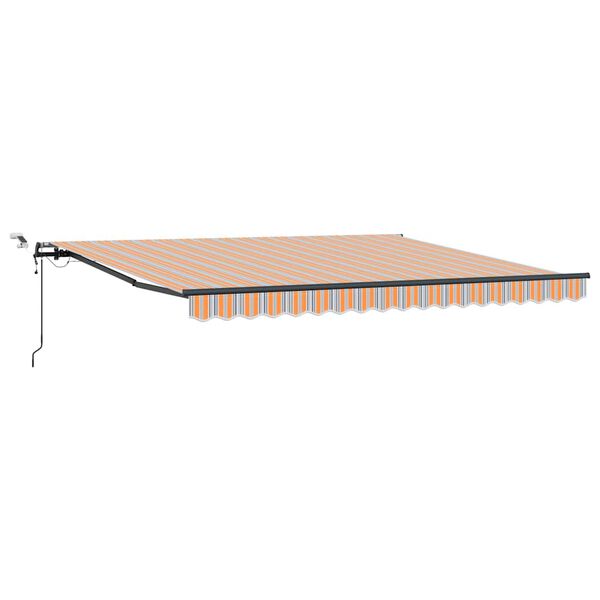 vidaXL Cortina Retractabilă cu Multicolour 400 × 300 cm țesătură