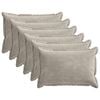 vidaXL Husă pentru pernă 6 buc. HOUTEN Gri deschis 50 x 75 cm