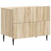 vidaXL Dulap de noapte Stejar Sonoma 62 x 34,5 x 49,5 cm