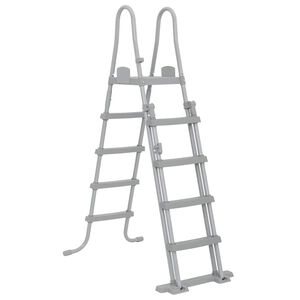 Bestway Scară de siguranță piscină cu 4 trepte Flowclear, 132 cm