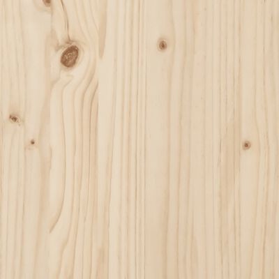 vidaXL Servantă, 230x35x80 cm, lemn masiv de pin