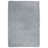 vidaXL Covor shaggy cu pom &icirc;nalt, NAVARRA, gri deschis, 120x170 cm