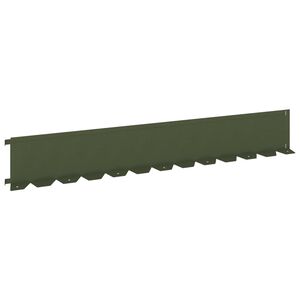 vidaXL Margine pentru gazon 10 buc. 102 x 15 x 4 cm Oțel