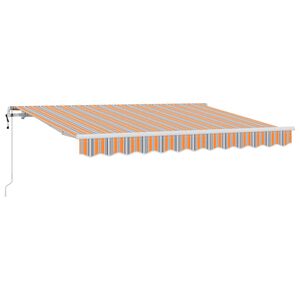 vidaXL Cortina Retractabilă Multicolour 350 x 200 cm țesătură