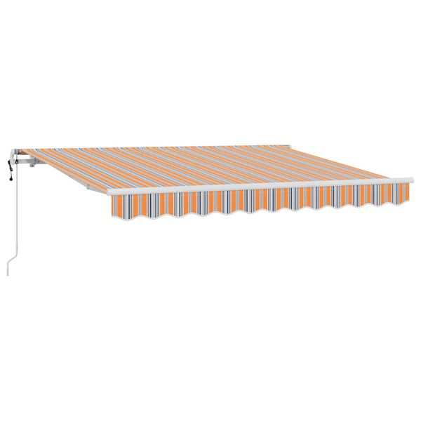 vidaXL Cortina Retractabilă Multicolour 350 x 200 cm țesătură