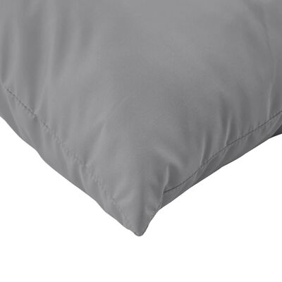 vidaXL Perne pentru canapea din paleți, 2 buc., gri, material textil