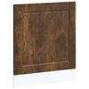 vidaXL Panou pentru mașină de spălat vase Stejar afumat 60x1,5x57 cm lemn prelucrat